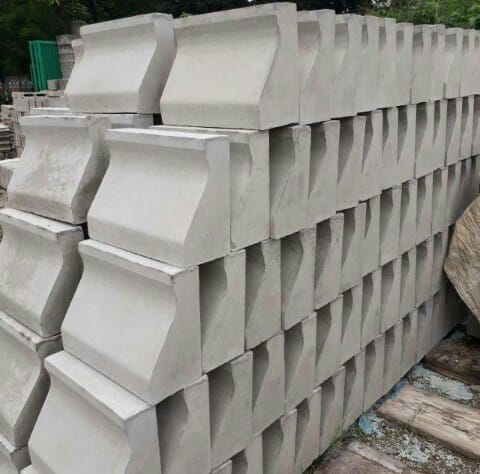 Kansteen beton precast pembatas jalan trotoar
