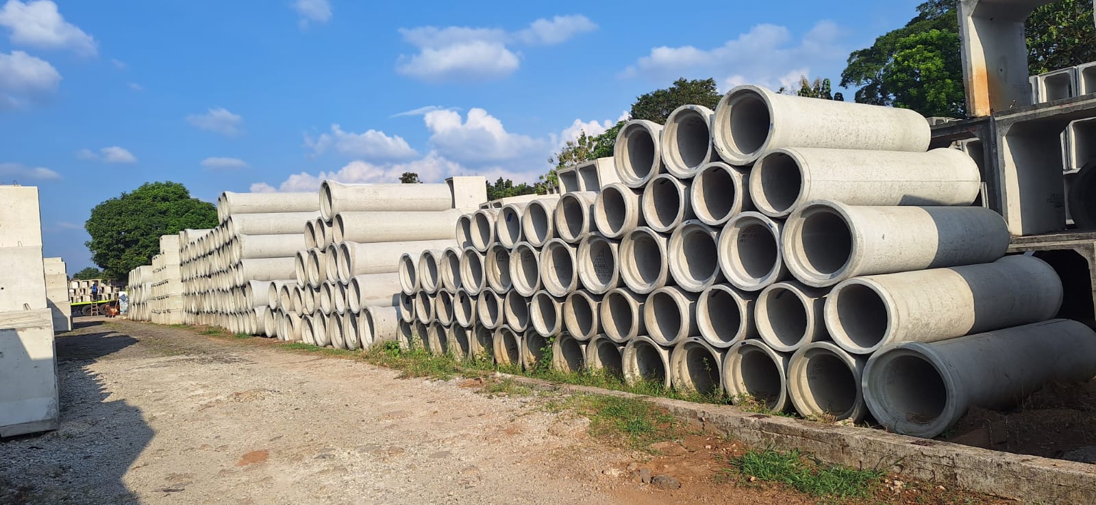 Pipa RCP beton bertulang precast gorong-gorong